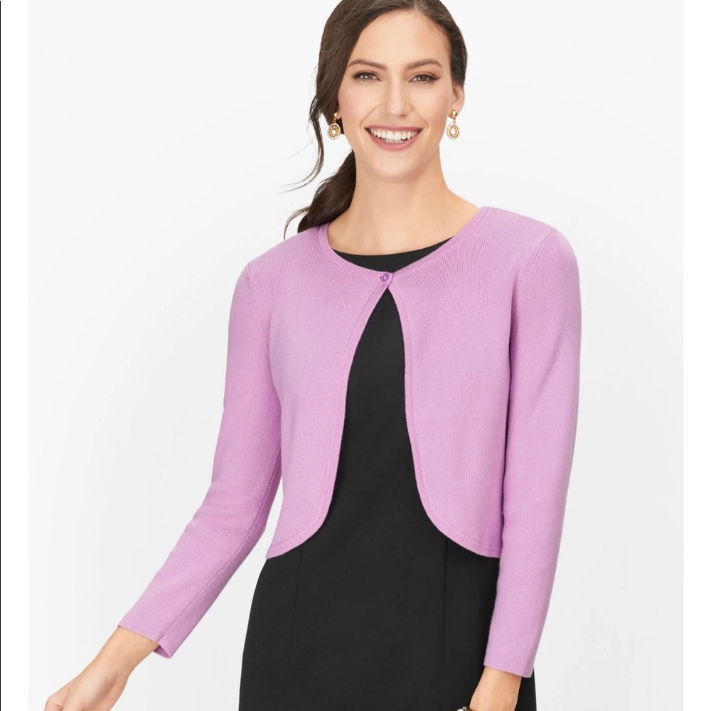 NEW Talbots Classic Dress Shrug Size L